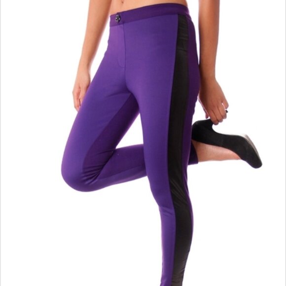 Slim-fit stretch pants - Picture 1 of 3